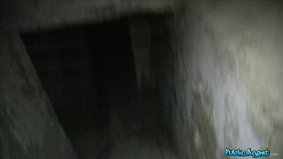 Public Agent - Brunette with big boobs fucked in a cellar - 04/24/2015