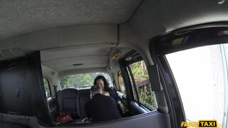 Fake Taxi - Cabby Sucks her Huge Natural Tits - 05/10/2015