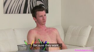 Female Agent - Beautiful agents perfect pussy gets creampied by eager stud - 05/19/2015
