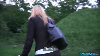 Public Agent - Hot blonde wants stranger to fuck her outside - 05/29/2015