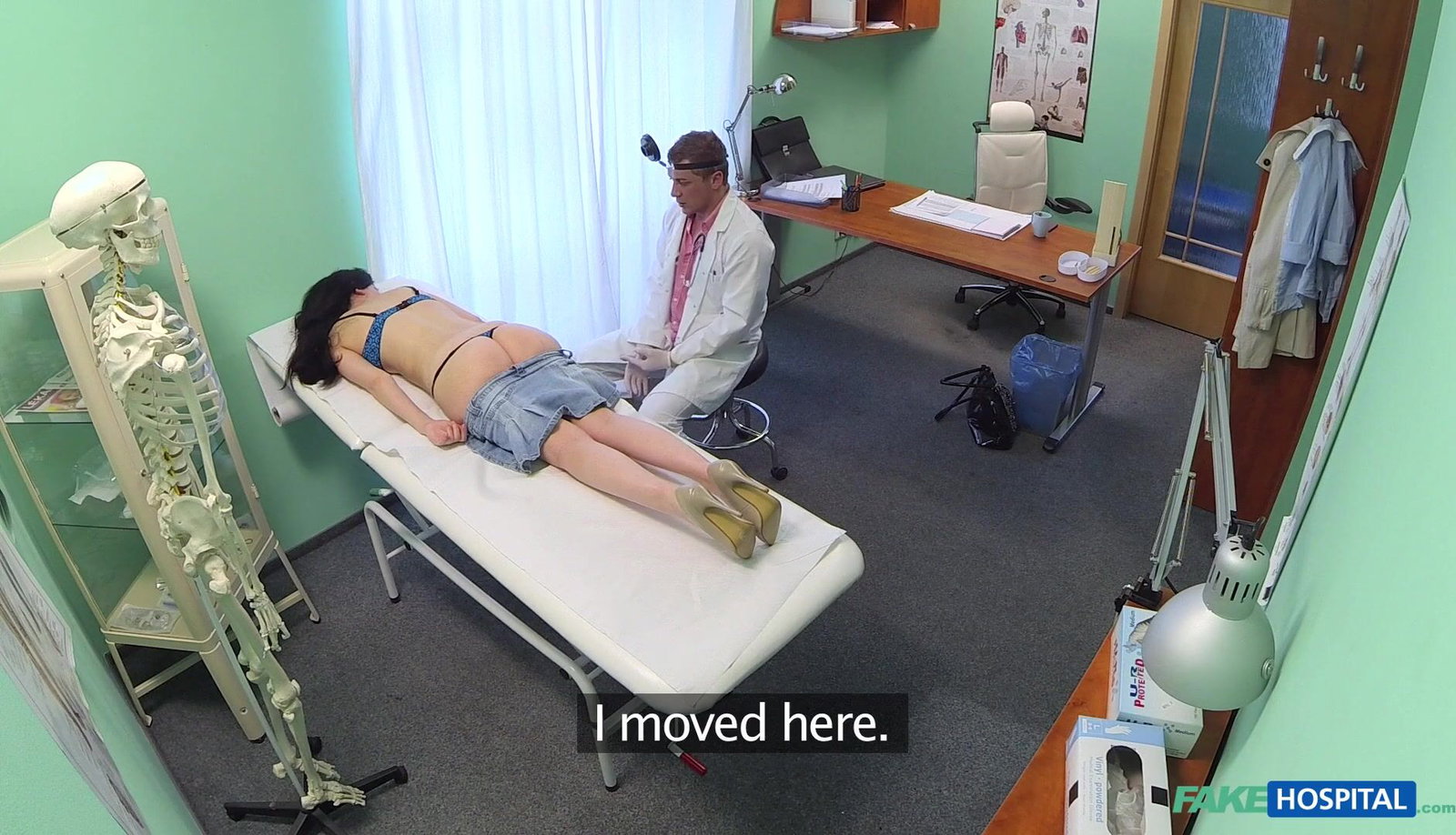 Fake Hospital - Doctor prescribes his cock to help relieve sexy patients back pain - 05/29/2015