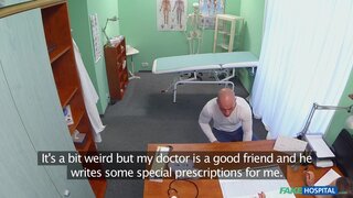 Fake Hospital - Hot nurse prescribes fucking for muscle enhancement - 06/02/2015