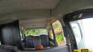 Fake Taxi - Horny redhead tempts driver with sex for taxi fare - 06/04/2015