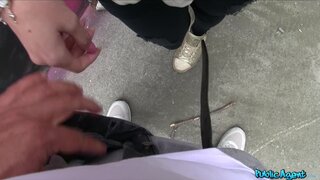 Public Agent - Blonde with big boobs has outdoor sex in public - 07/10/2015