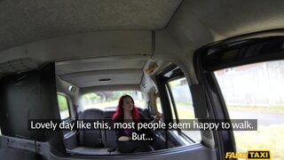 Fake Taxi - Sexy redhead with huge tits - 07/26/2015