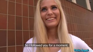 Public Agent - Blonde with amazing ass fucked in underground car park - 08/07/2015