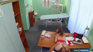 Fake Hospital - Doctor cures sexy patient with a heavy dose of fucking - 08/07/2015