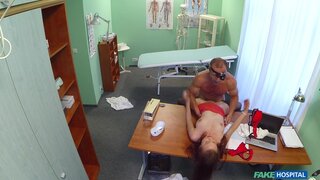 Fake Hospital - Doctor cures sexy patient with a heavy dose of fucking - 08/07/2015