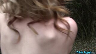 Public Agent - Fit slim redhead sucks and fucks in public - 08/21/2015