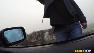 Fake Cop - Romanian Connection: Picked up and anally probed by undercover agent - 09/05/2015