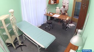 Fake Hospital - Nurse with a great arse sucks and fucks doctor for pay rise - 09/11/2015