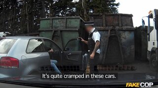 Fake Cop - Balls of steel: Girl caught short won't be telling her boyfriend - 09/13/2015