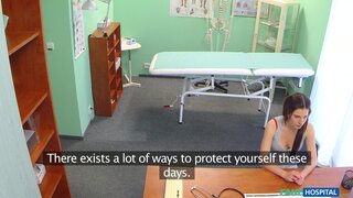 Fake Hospital - Gorgeous teen wants to learn how to have unprotected sex - 09/18/2015