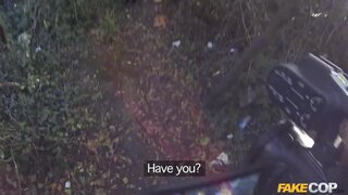 Fake Cop - Bad-Lands: Outdoor Threesome With Two Big Pairs of Tits - 09/24/2015