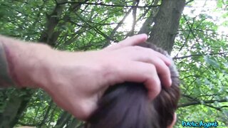 Public Agent - Brunette babe gets fucked outdoors in her yoga pants - 10/05/2015
