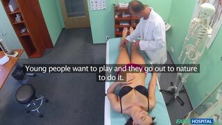 Fake Hospital - Horny teen gets creampied by doctor - 10/20/2015