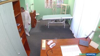 Fake Hospital - Russian chick gives doctor a sexual favour - 10/23/2015