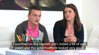 Female Agent - Sexy witch masturbates as married couple fuck on the couch - 10/27/2015