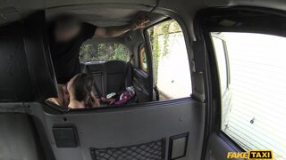 Fake Taxi - Lady sucks cock to pay for her cab - 11/12/2015