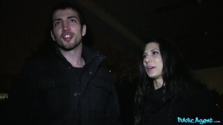 Public Agent - Spanish babe fucks stranger for cash - 11/27/2015