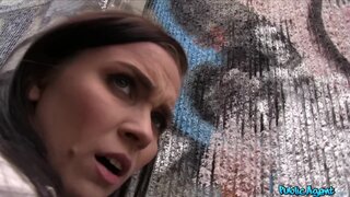 Public Agent - Hot babe fucks stranger in alleyway - 11/30/2015