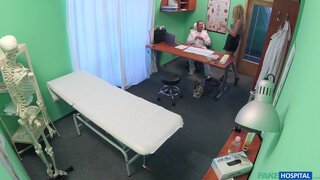 Fake Hospital - Tight pussy makes doctor cum twice - 12/04/2015