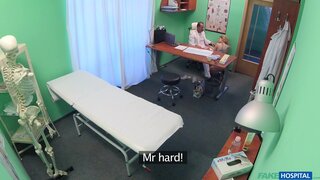 Fake Hospital - Tight pussy makes doctor cum twice - 12/04/2015