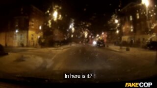 Fake Cop - Ebony Stripper Rides The Policeman's Helmet - 12/07/2015