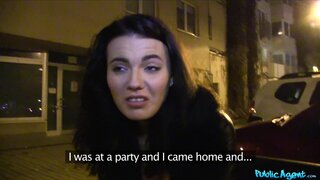 Public Agent - Czech girl loves sex in the dark - 12/04/2015