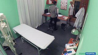 Fake Hospital - Nurse helps stud get an erection - 12/08/2015