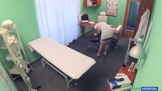 Fake Hospital - Hot wet pussy solves penis problem - 12/11/2015