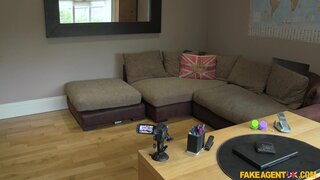 Fake Agent UK - Petite American fucks her new casting agent - 12/13/2015