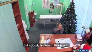 Fake Hospital - Doctor Santa cums twice this year - 12/25/2015