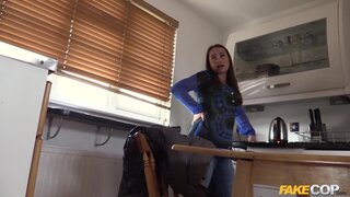 Fake Cop - Lonely housewife fucked in the arse - 01/04/2016