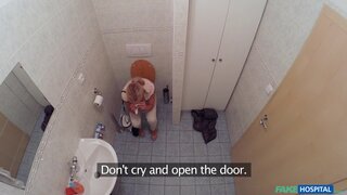 Fake Hospital - Nurse watches as sexy couple fuck - 01/05/2016
