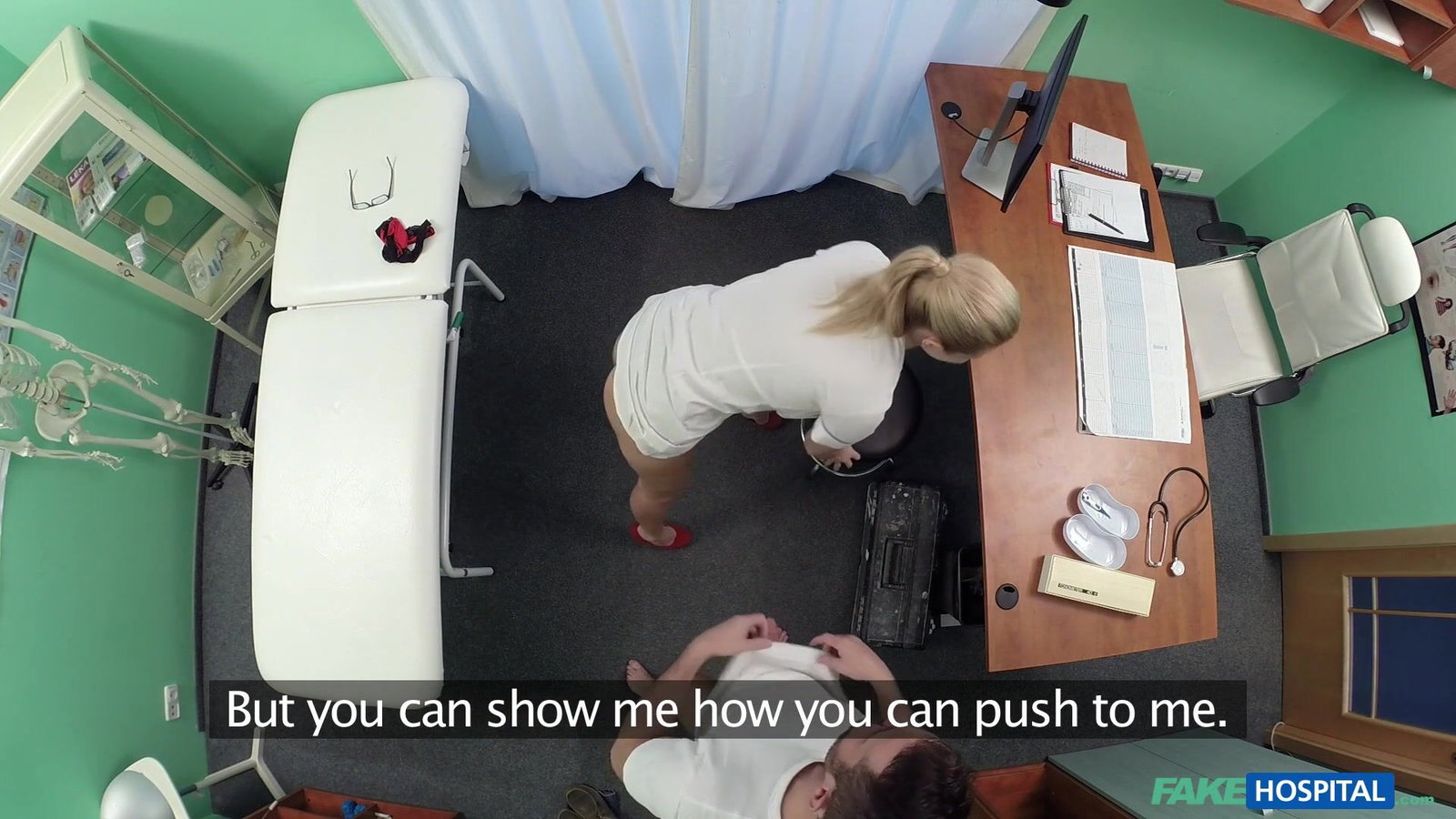 Fake Hospital - Handy man gets to fuck nurse - 01/15/2016