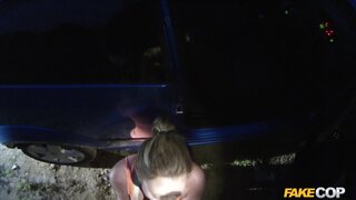 Fake Cop - Hot gym MILF pulled over and fucked - 01/18/2016
