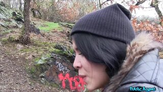 Public Agent - Emo chick has sex in the woods - 01/29/2016