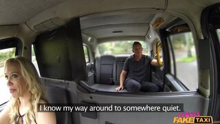Female Fake Taxi - Fireman's Hose Gets Drained - 02/10/2016