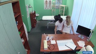 Fake Hospital - Patient fucks his sexy nurse - 02/12/2016