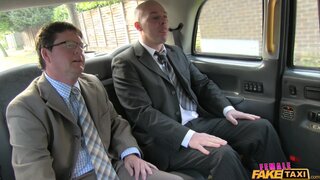 Female Fake Taxi - Salesmen Double-Team the Driver - 02/14/2016