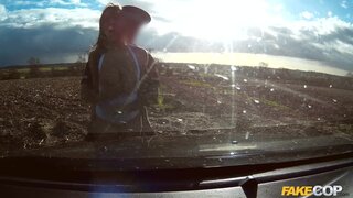 Fake Cop - Anal slut gets cop cum in her butt - 02/15/2016