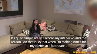 Fake Agent UK - Tight British pussy fucked on desk - 02/21/2016