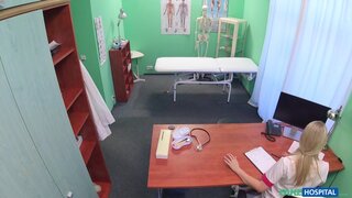 Fake Hospital - Studs cock makes sexy nurse cum - 03/01/2016