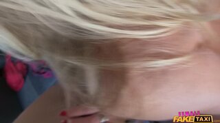 Female Fake Taxi - Welsh Lad Gets a Sweet Surprise - 03/06/2016