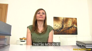 Fake Agent - Sexy cake maker fucks in office - 03/05/2016