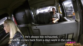 Female Fake Taxi - Cocky Fella Shown Who's the Boss - 03/10/2016