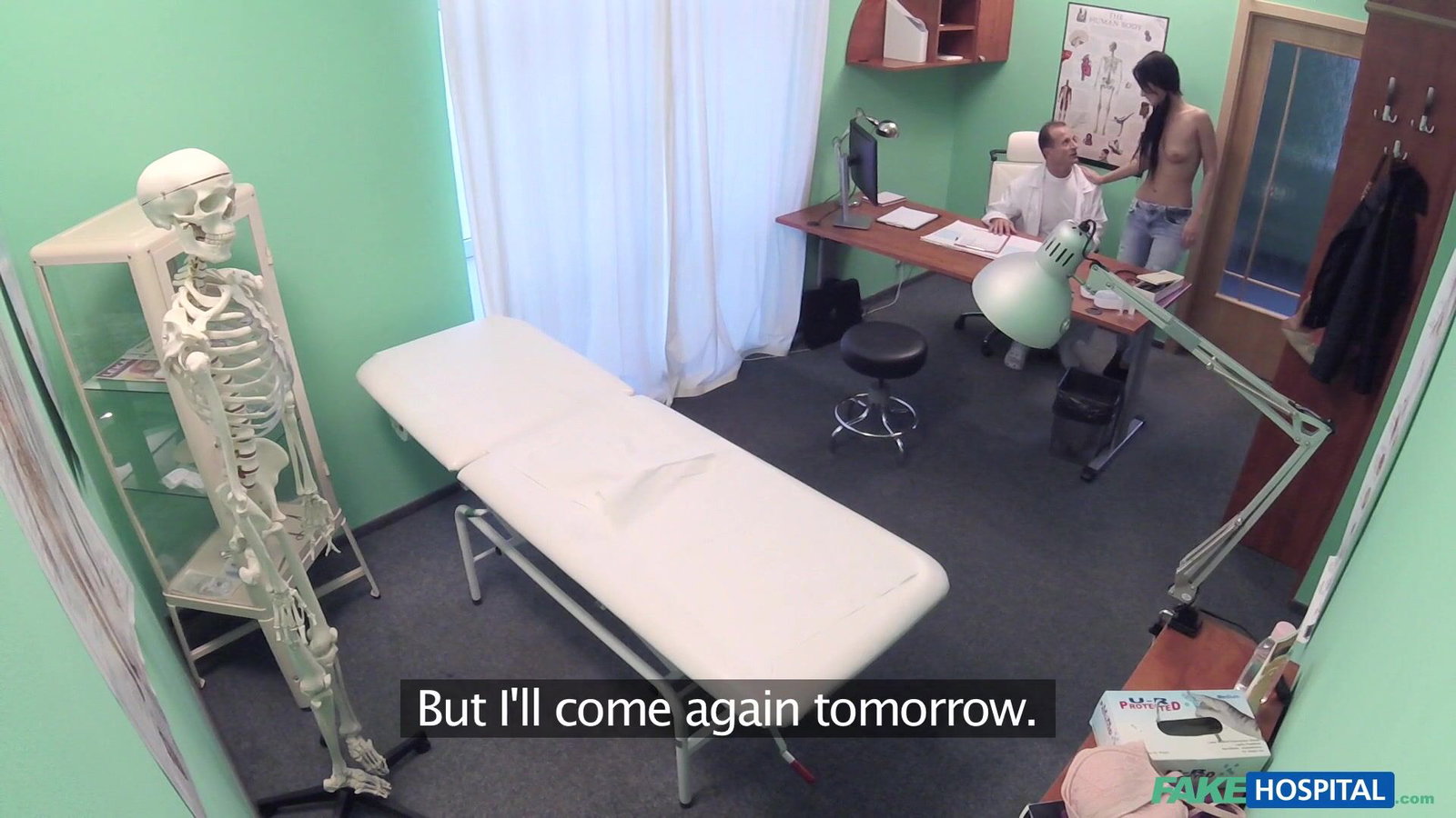 Fake Hospital - Petite brunette gets full treatment - 03/11/2016