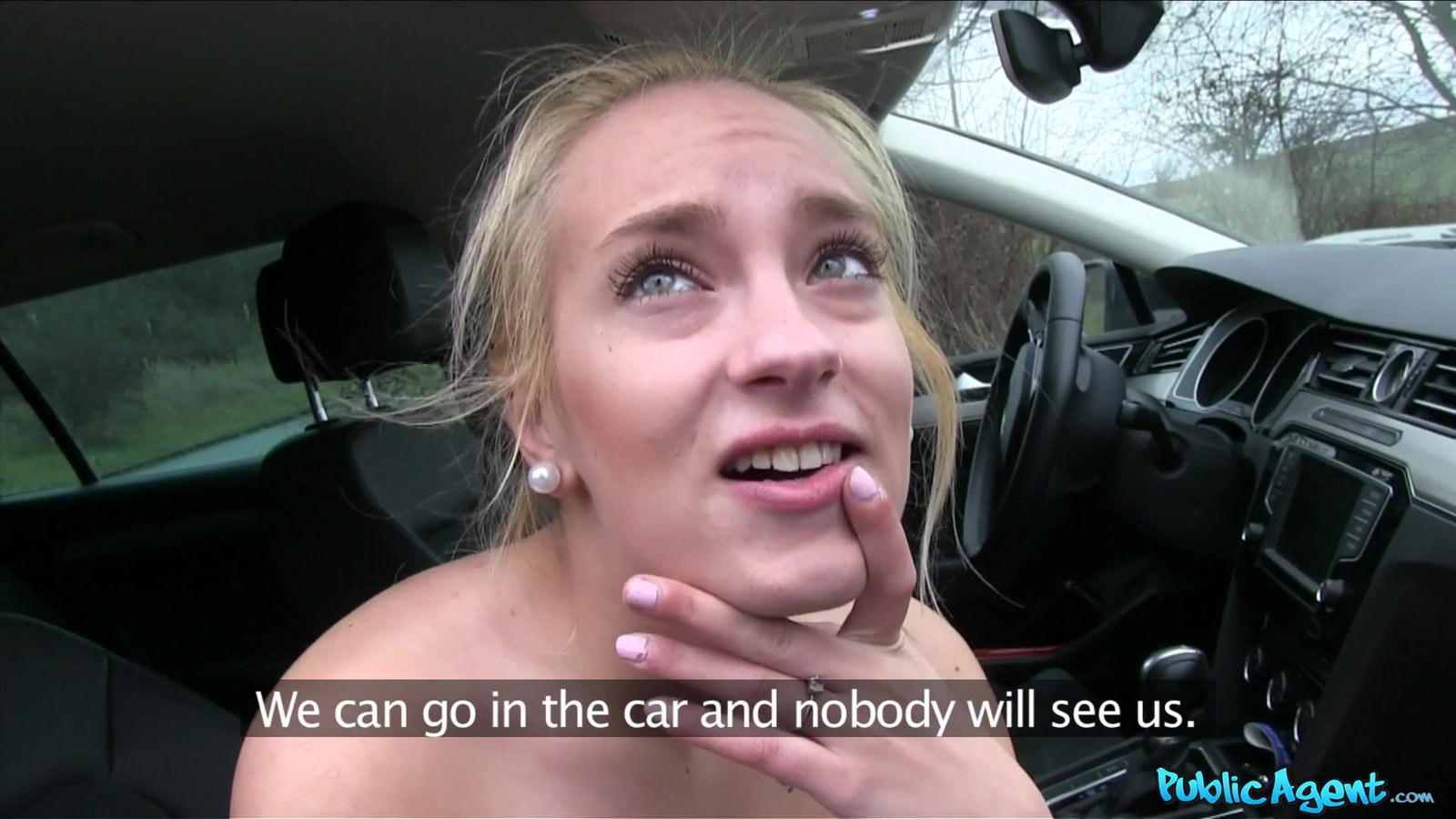 Public Agent - Blonde Fucked in a Car - 04/08/2016
