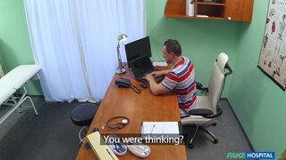 Fake Hospital - Nurse Seduces Computer Technician - 04/19/2016